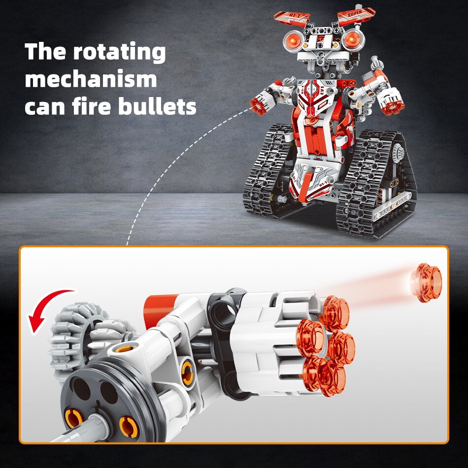 STEM RC Deformed Robot Car Building Blocks STEM RC Deformed Robot Car Building Blocks